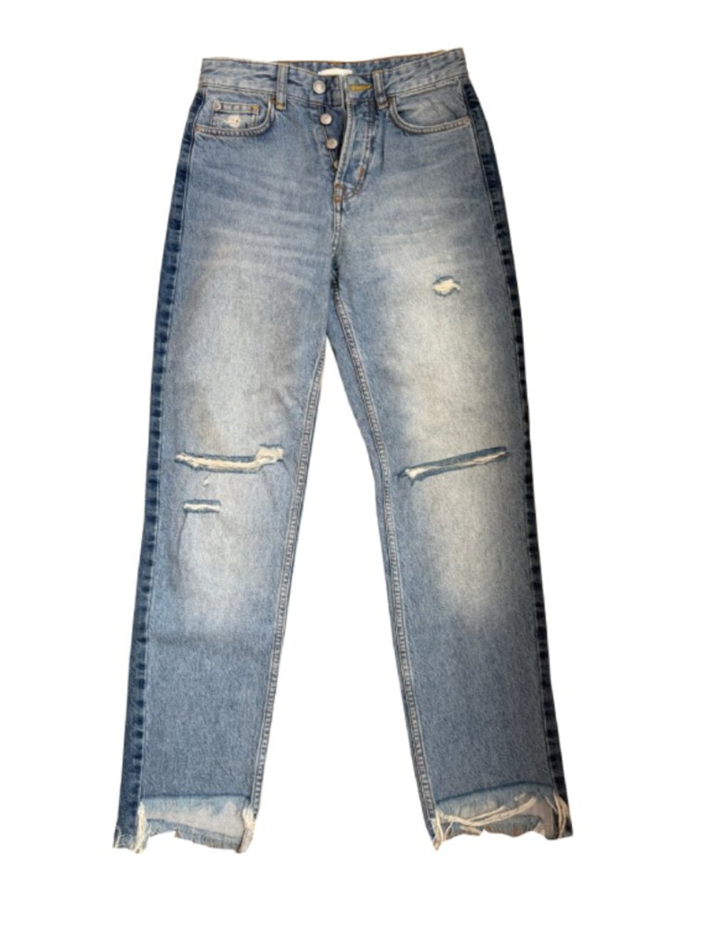 H&M Two Tone Jeans Size US 2 EUR 34